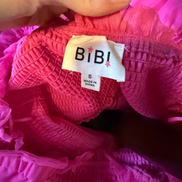 Pink Ruffled Maternity Dress - Picture 5 of 5